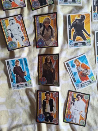 Lote cromos Star Wars