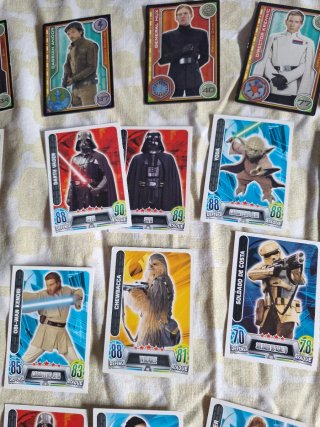 Lote cromos Star Wars
