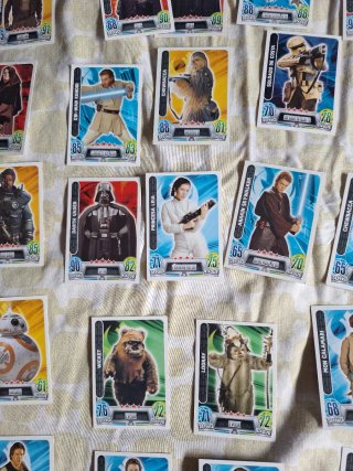 Lote cromos Star Wars