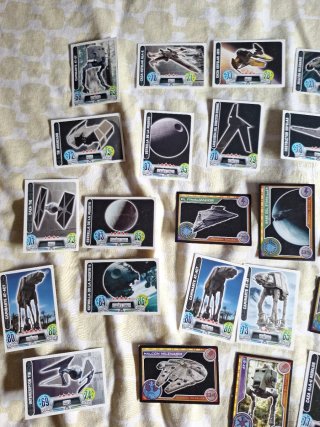 Lote cromos Star Wars