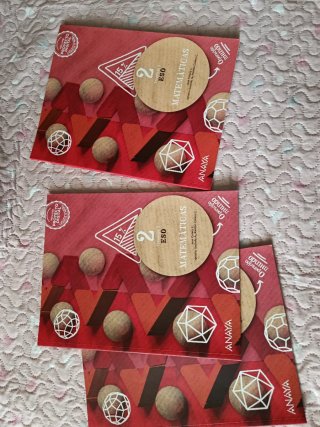 3 Libros trimestres Matemáticas 2° ESO