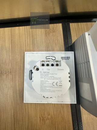 Interruttore per tende Alexa Meross, interruttore per persiane LED intelligenti WiFi