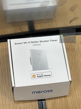 Interruttore per tende Alexa Meross, interruttore per persiane LED intelligenti WiFi