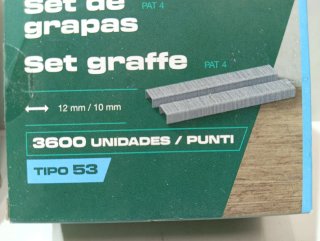 Grapas PARKSIDE Tipo 53 (7200 uds)