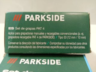 Grapas PARKSIDE Tipo 53 (7200 uds)