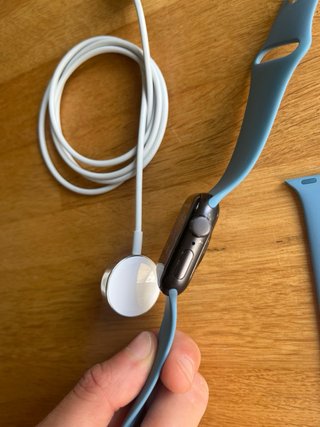 Apple Watch SE GPS 1ª Gen Space Gray/correa azul