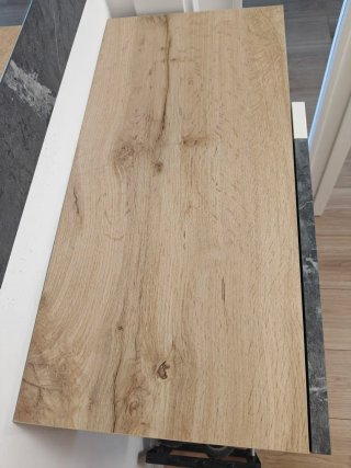 Conjunto recibidor espejo con cajones de madera