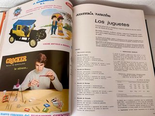 Tomo Juguetes de España 1972 - Como Nuevo