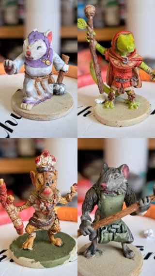 Ped. pintura Carlos Mice and Mystics+ Skull Talles