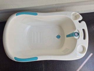 Bañera bebé con termómetro y reductor