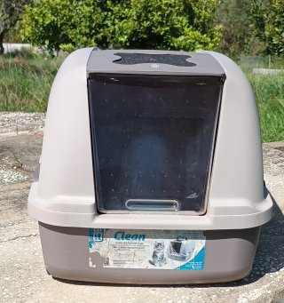 Arenero XXL para gatos