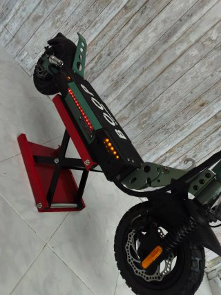 Patinete Eléctrico BOOP ECOXTREM Rojo verde negro