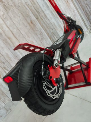 Patinete Eléctrico BOOP ECOXTREM Rojo verde negro