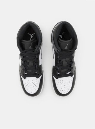 Air Jordan 1 Mid Zapatillas Altas Unisex NegroGris