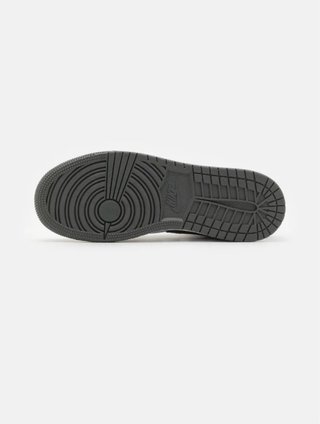 Air Jordan 1 Mid Zapatillas Altas Unisex NegroGris