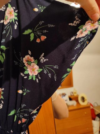 Vestido Kiabi flores talla 48