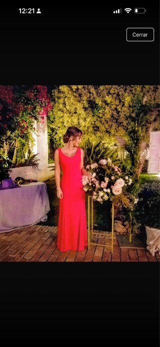 Vestido de fiesta rojo