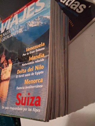 Lote revistas National Geographic Viajes
