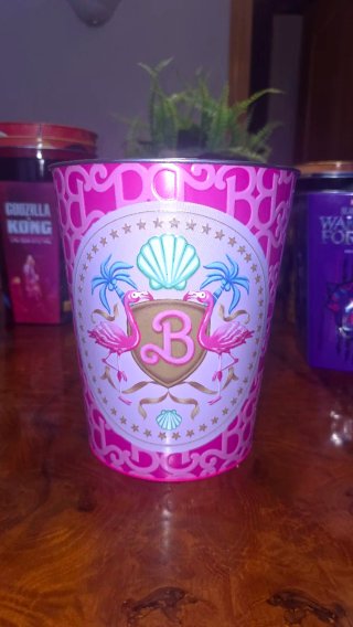 Cubo Palomitas Barbie