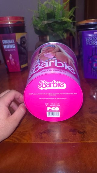 Cubo Palomitas Barbie