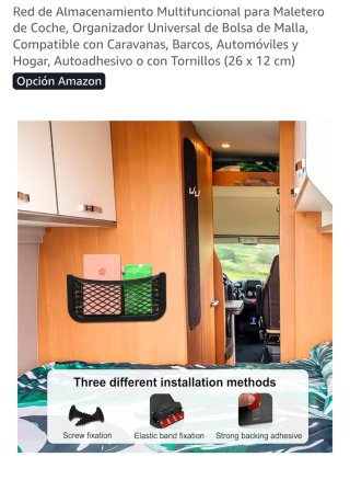 Organizadores coche o Camper