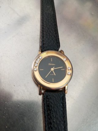 Orologio da donna Fashion oro e nero