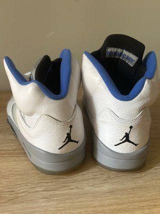 Nike Jordan 5 Retro Blanco Azul Royal