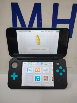 Nintendo New 2DS XL Negra Azul 1 Año Garantía