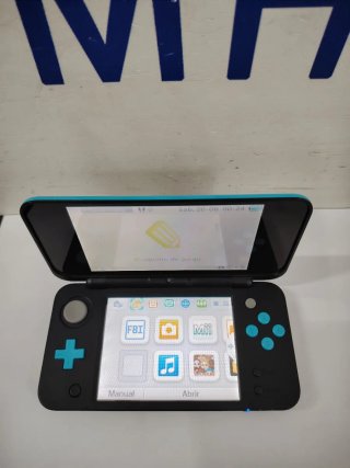 Nintendo New 2DS XL Negra Azul 1 Año Garantía