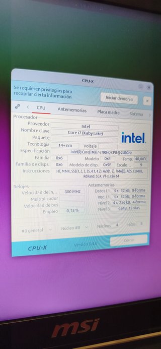 Portatile MSI GL62M 7REX Nero