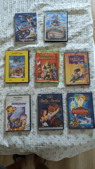 Colección 8 Películas DVD Infantiles