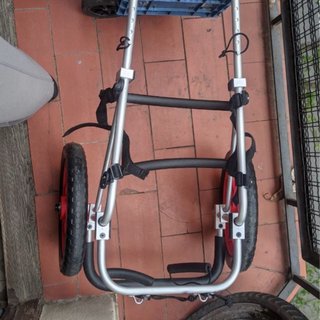 Silla de ruedas para perro mediano-grande