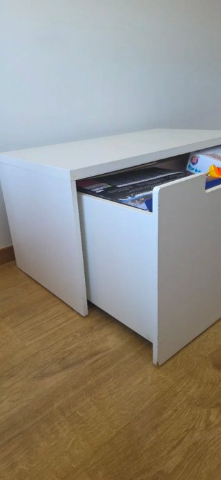 Baúl infantil blanco