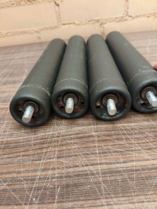 4 Patas Cama Metálicas Rosca Universal 30 cm