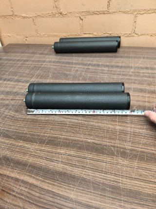4 Patas Cama Metálicas Rosca Universal 30 cm