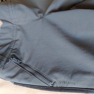 Pantalón Quechua de montaña niño gris 5 años
