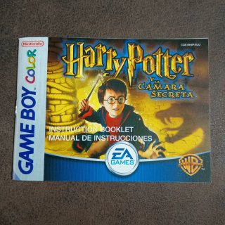 Manual Harry Potter La Cámara Secreta Game Boy Col