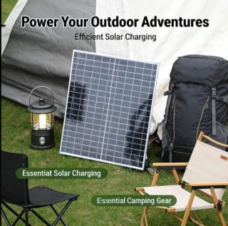 2 Paneles Solares con Pinzas Cocodrilo