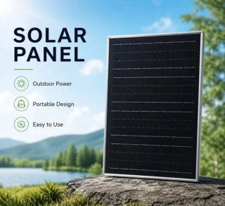 2 Paneles Solares con Pinzas Cocodrilo