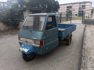 Piaggio Ape 125 Vespacar Azul vespacar documentado