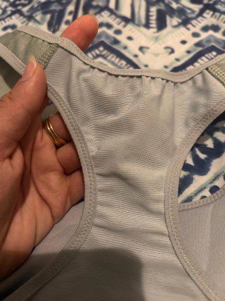 Sujetador deportivo Nike gris XL