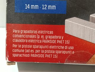 Grapas PARKSIDE Tipo 53 (12.000 uds)