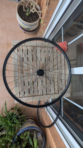 Juego Ruedas Aluminio Shimano.