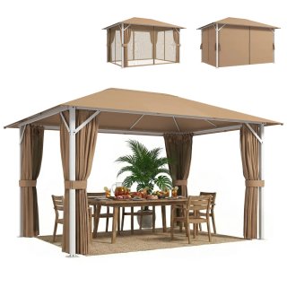 Carpa Jardín 3x4m con Techo Ventilado
