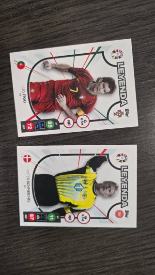 Cromos de fútbol Leyenda Topps