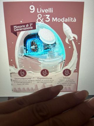 Tiralatte elettronico indossabile Momcozy