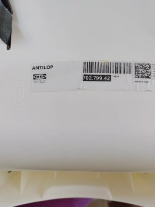 Trona Ikea Antilop Blanca