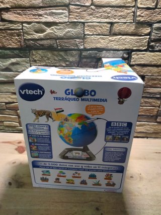 VTech Globo Terráqueo Pantalla Multimedia HD BBC