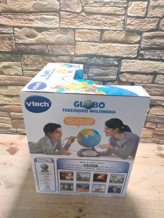 VTech Globo Terráqueo Pantalla Multimedia HD BBC