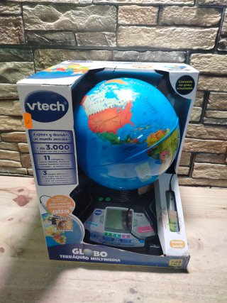 VTech Globo Terráqueo Pantalla Multimedia HD BBC